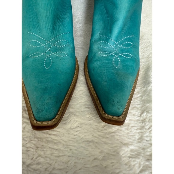Penny Loves Kenny High Noon Turquoise Cowgirl Boots – Size 7M | Western Cowboy - Picture 9 of 16